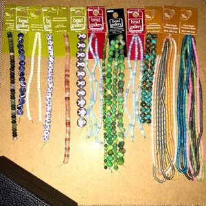 Beads Lot 12 packs All New